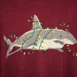 Alex Stevens Mens Large Shark Christmas 